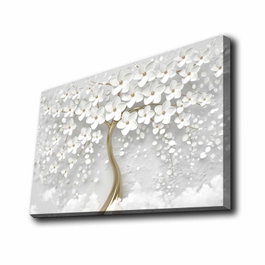 Wallity Lienzo Decorativo Iluminado con LED Multicolor 45 x 70 cm